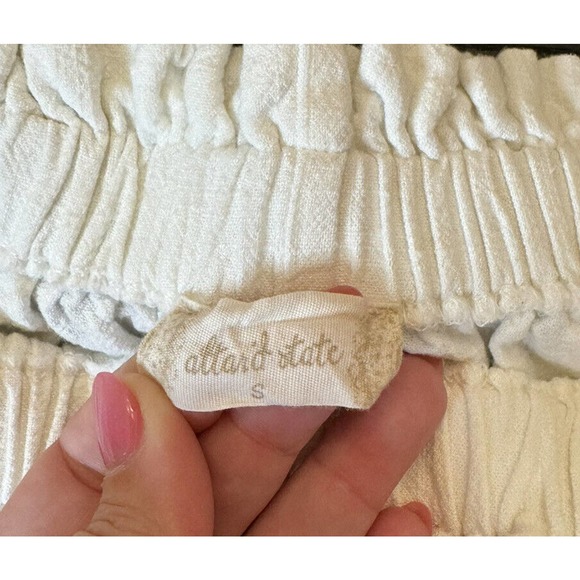 ALTAR'D STATE women's floral boho top oversized sleeves size small linen blend - Picture 4 of 7